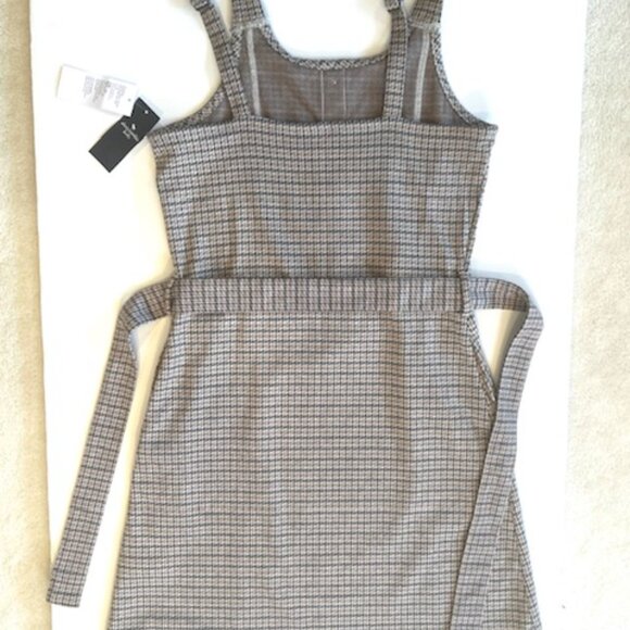 NWT- Abercrombie Girls Herringbone Plaid Dress - Size 15/16 - Picture 4 of 7